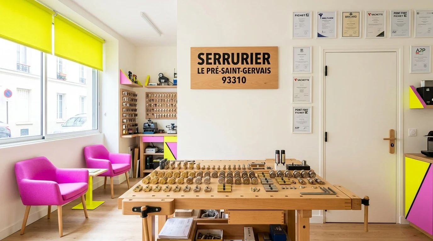 Atelier Serrurier Le Pré-Saint-Gervais · petit Belleville